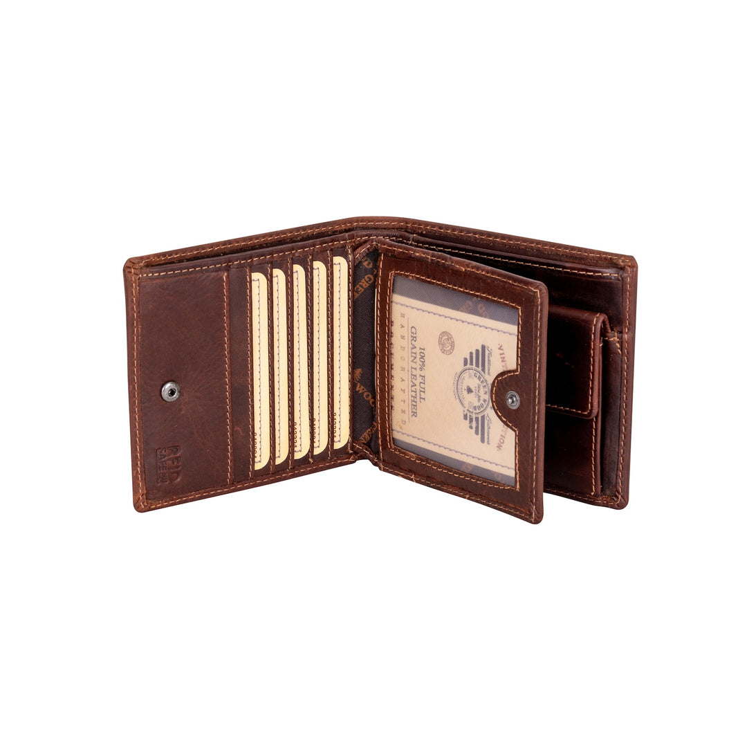 Mason RFID Leather Wallet with Coin Pocket – Sandel