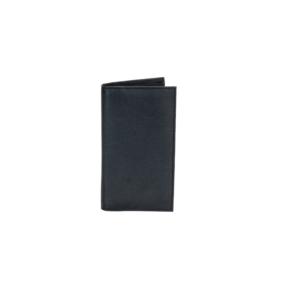 Ladies’ Long Leather Wallet Monroe – Rodeo Style Checkbook Wallet with RFID Protection - Greenwood Leather