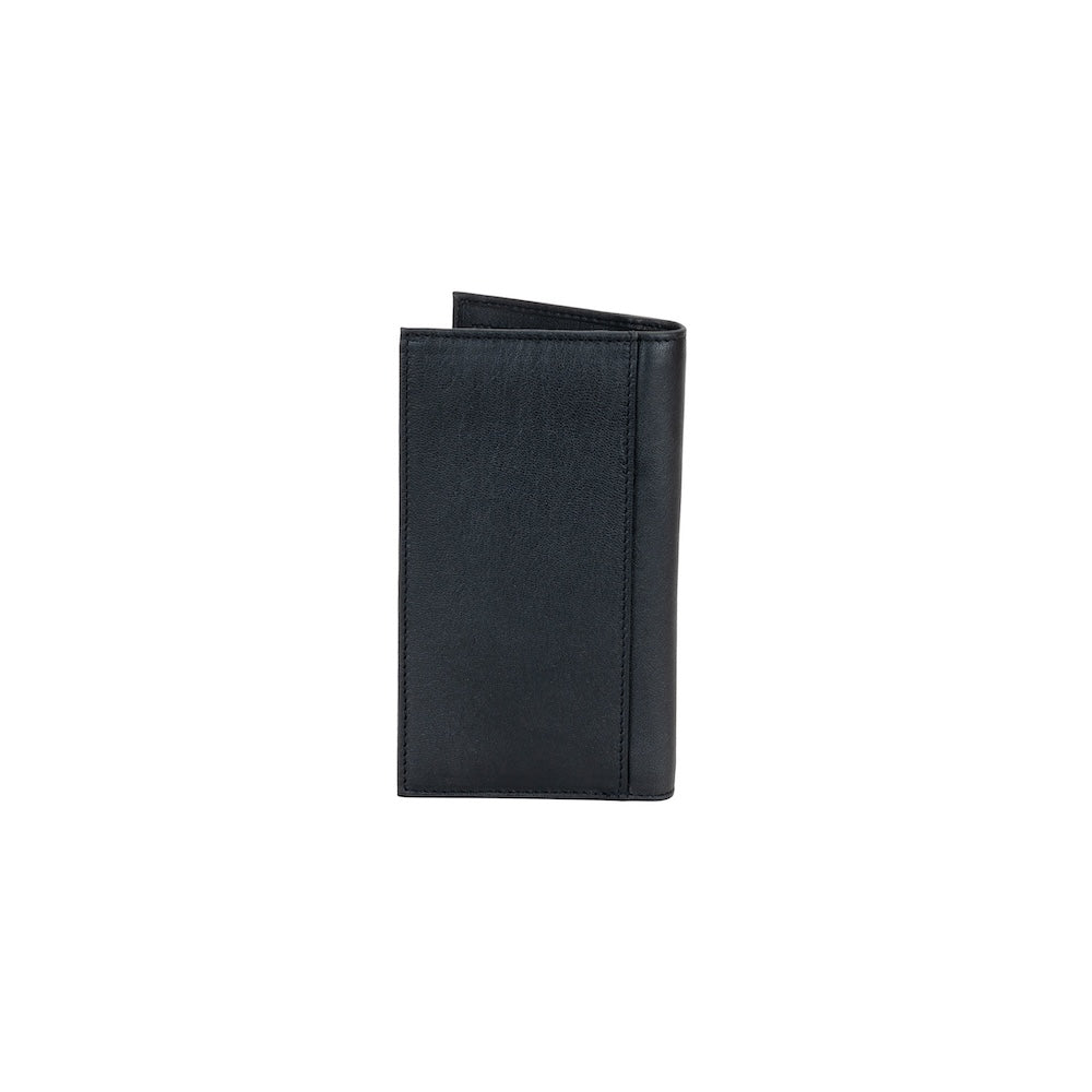 Ladies’ Long Leather Wallet Monroe – Rodeo Style Checkbook Wallet with RFID Protection - Greenwood Leather