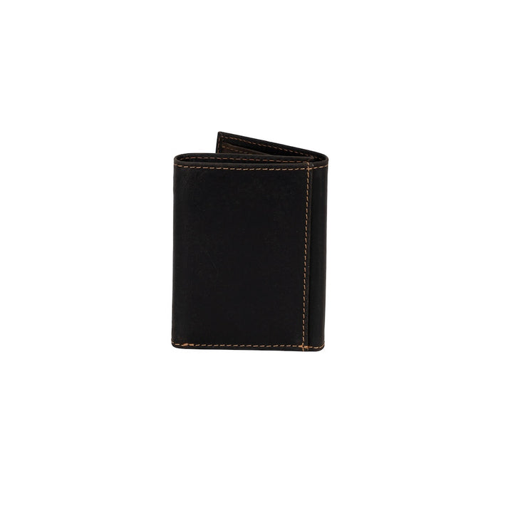 Men’s Tri-Fold RFID Leather Wallet Wellington - Greenwood Leather