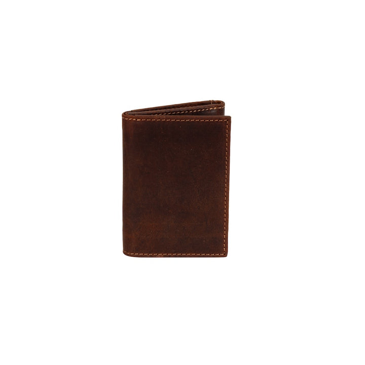 Men’s Tri-Fold RFID Leather Wallet Wellington - Greenwood Leather