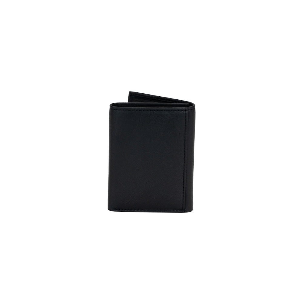 Men’s Tri-Fold RFID Leather Wallet Wellington - Greenwood Leather