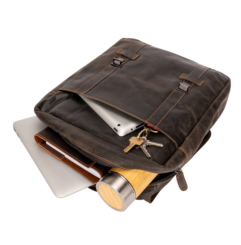 buy laptop backpack melbourne Leather Laptop Backpack Melbourne Brown