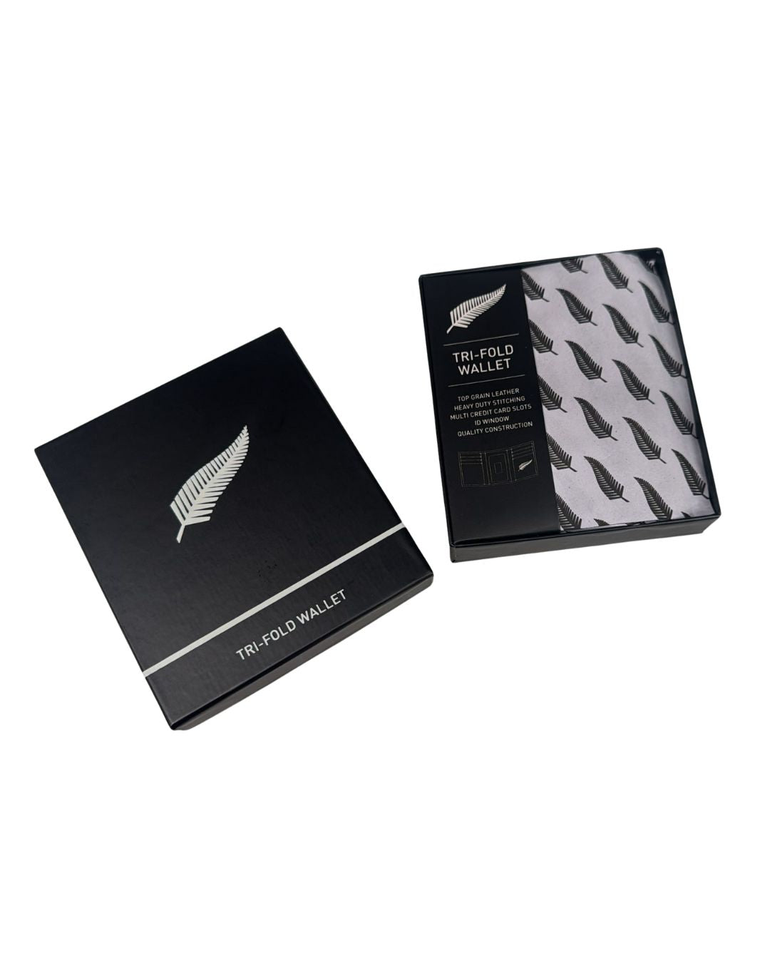 Men’s Tri-Fold RFID Leather Wallet Wellington - Greenwood Leather