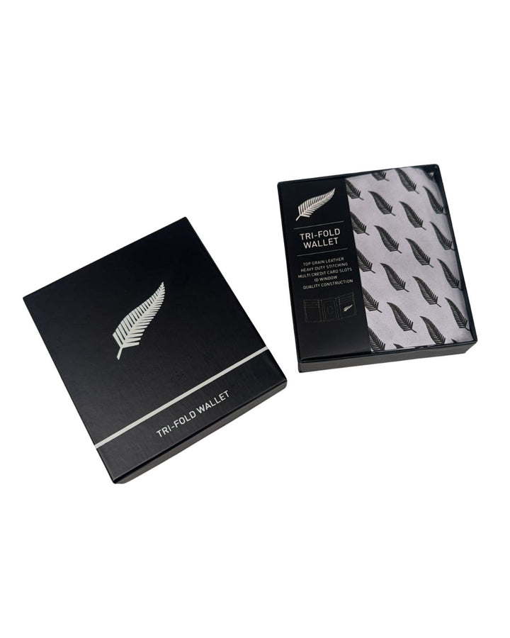 Men’s Tri-Fold RFID Leather Wallet Wellington - Greenwood Leather