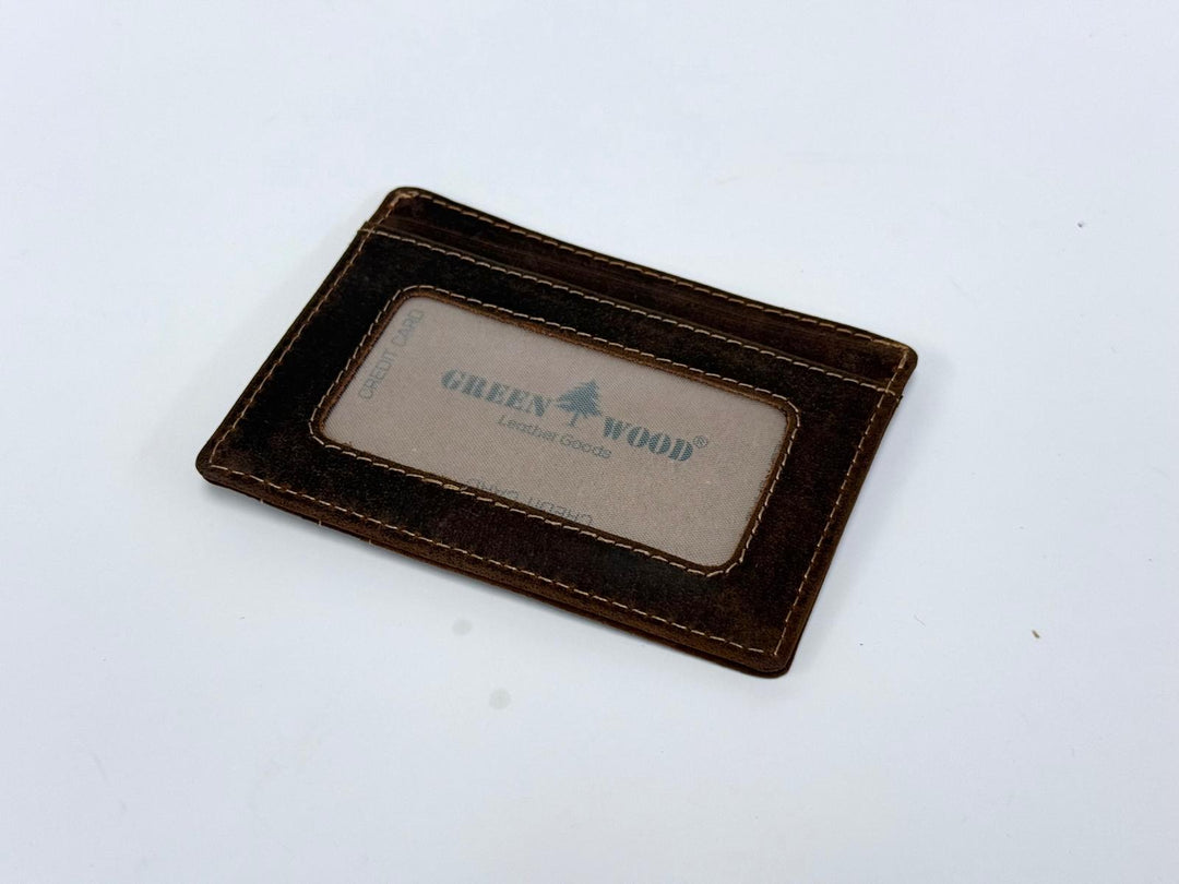 Greenwood Leather Card Case – Slim, Stylish & Practical - Greenwood Leather