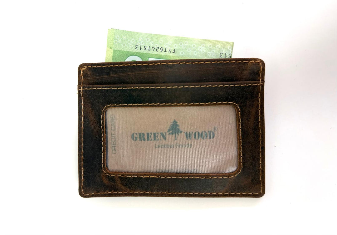 Greenwood Leather Card Case – Slim, Stylish & Practical - Greenwood Leather