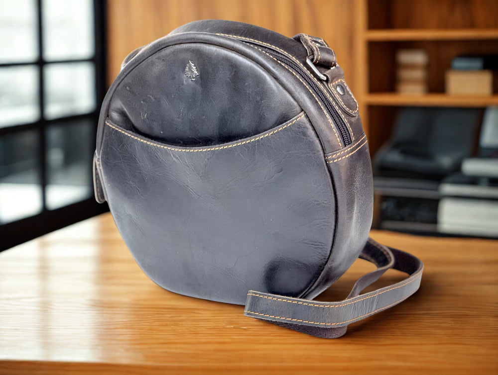 Leather Shoulder Bag - Sandy - Greenwood Leather
