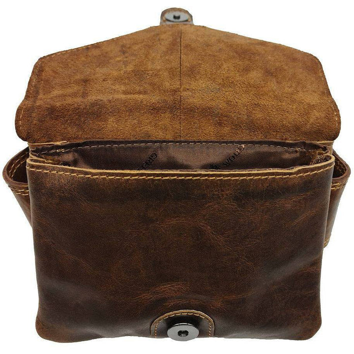 Leather Women Waist Pack Jax - Sandel - Greenwood Leather