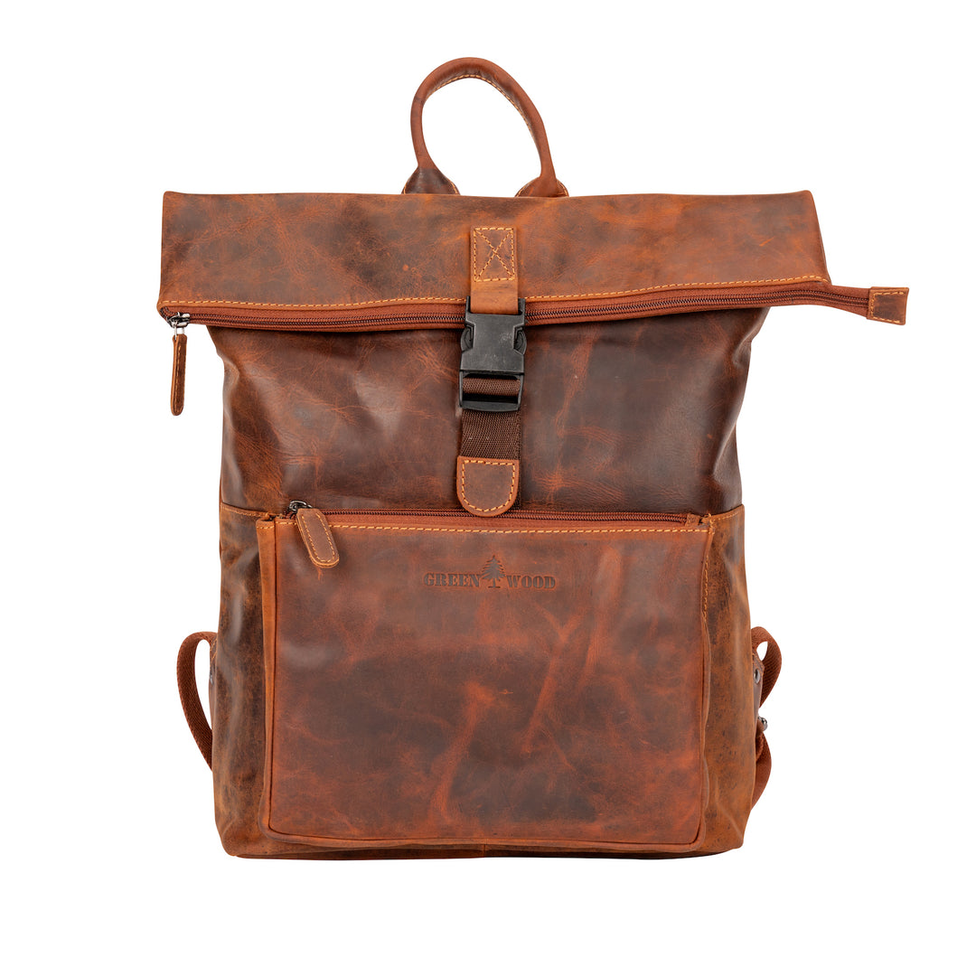 Leather Backpack Oscar - Sandal - Greenwood Leather