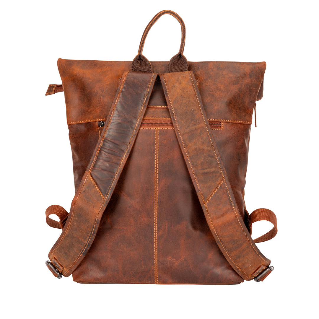 Leather Backpack Oscar - Sandal - Greenwood Leather