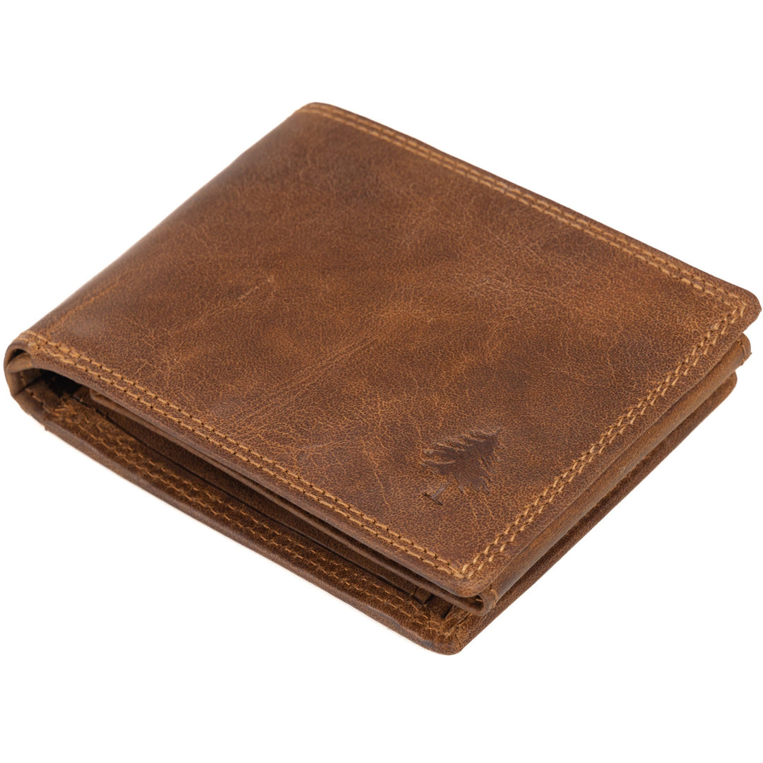 Leather Wallet Judd - Camel - Greenwood Leather