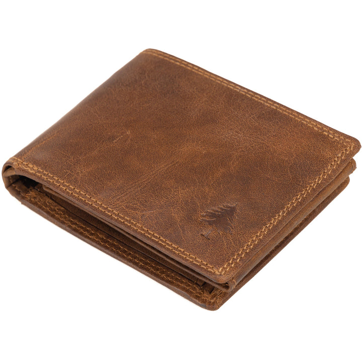Leather Wallet Judd - Camel - Greenwood Leather