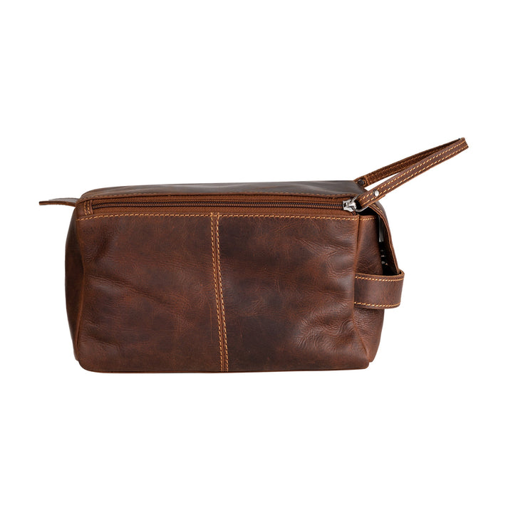Leather Travel Wash Bag Calgary Sandal - Greenwood Leather