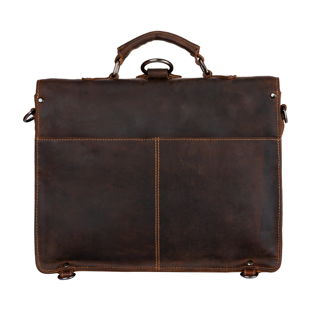 Duo Convertible Backpack Briefcase - Newcastle - Greenwood Leather