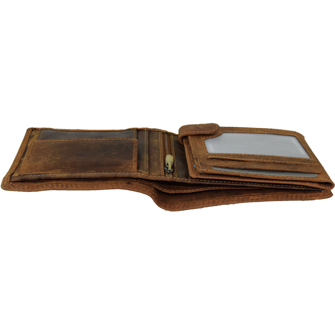 Leather Wallet George - Sandal - Greenwood Leather