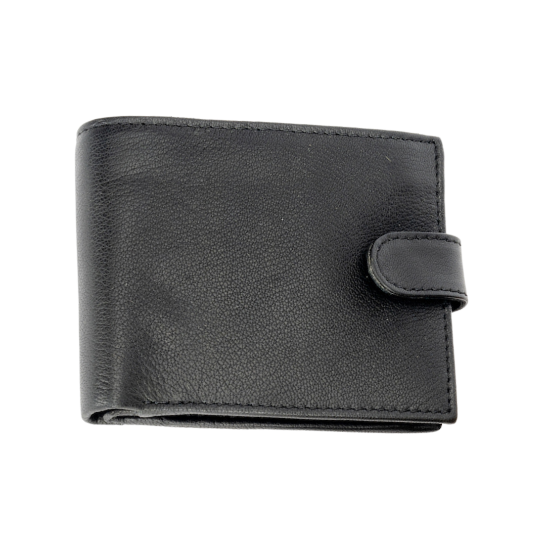 RFID Slim Leather Wallet For Men - Swan Hill - Greenwood Leather