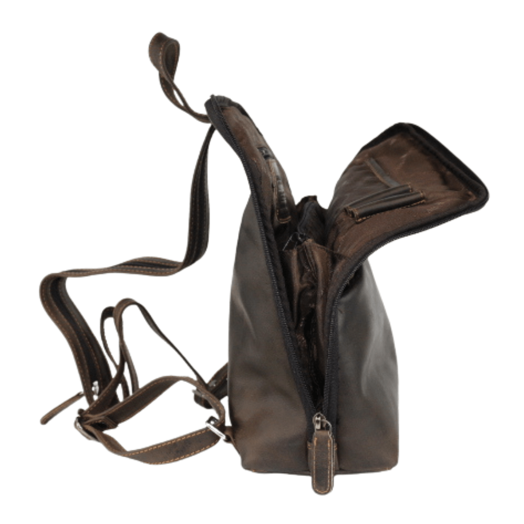 brown leather backpack uk Leather Backpack Claire