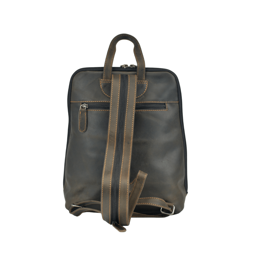 backpack leather unisex brand Leather Backpack Claire