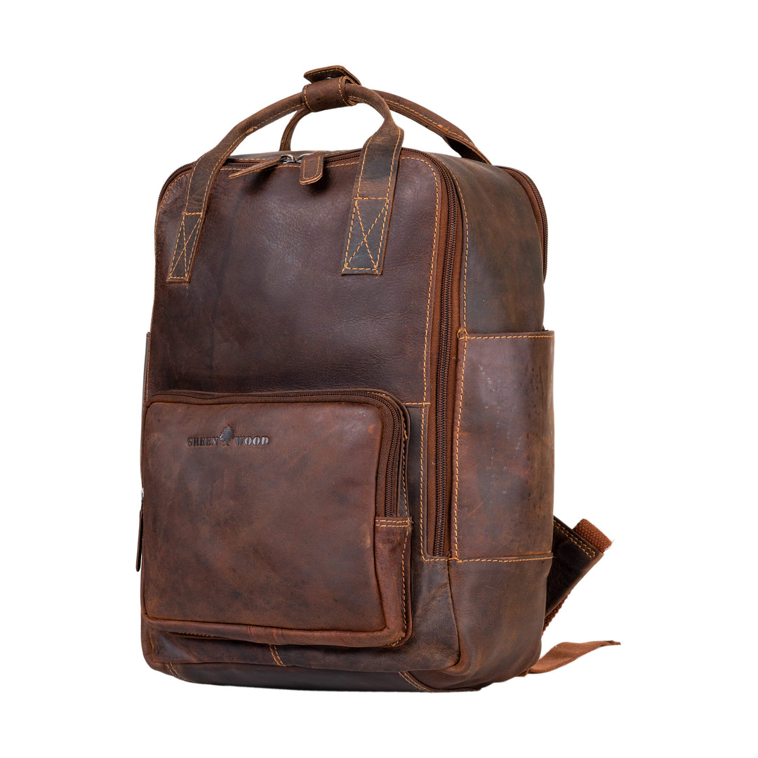 Leather Backpack Yukon - Sandal - Greenwood Leather
