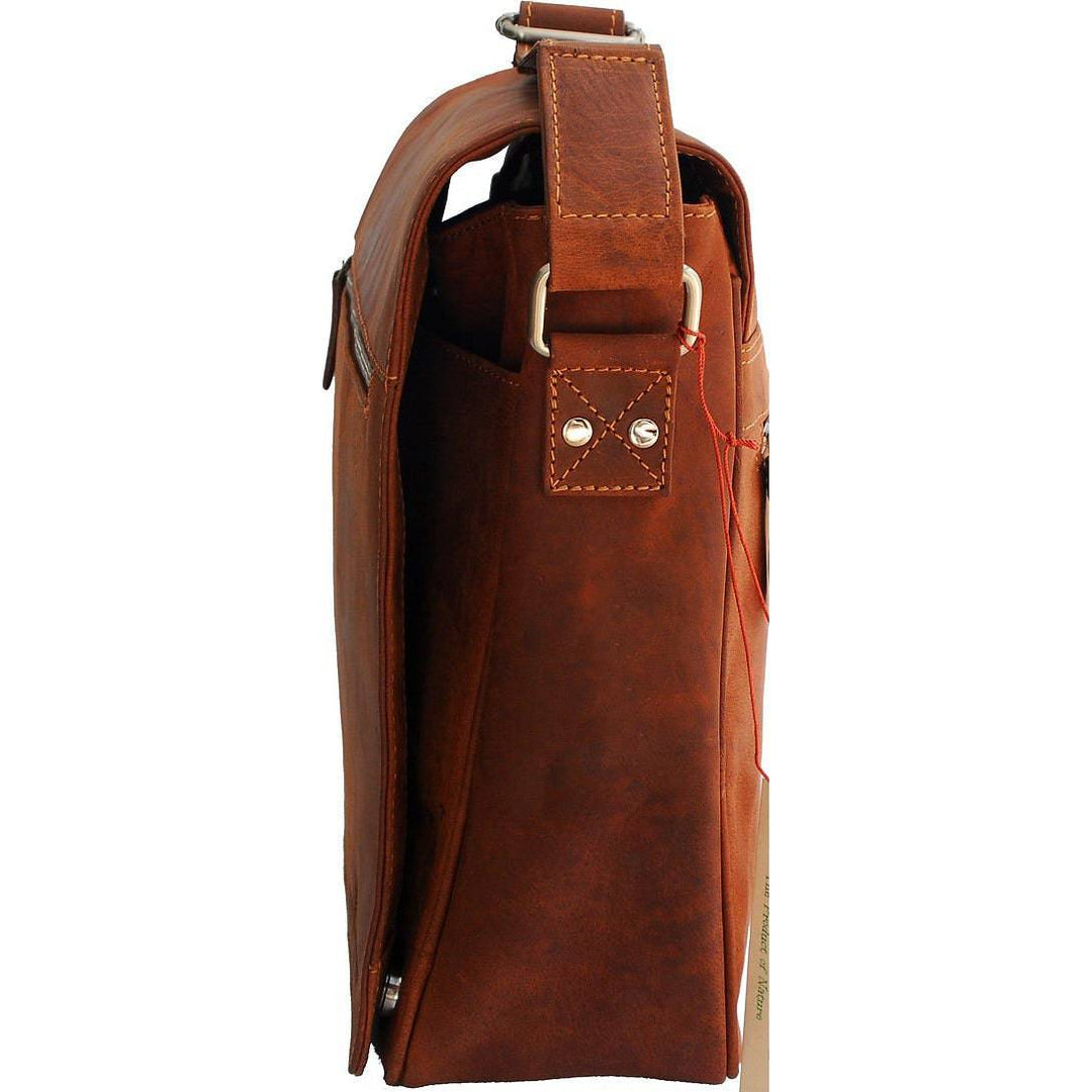 Leather Laptop Bag Richard Sandal - Greenwood Leather