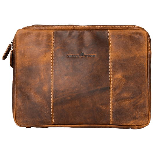 Leather Laptop Cases/Sleeve - MacBook Pro/Air sleeve - Greenwood Leather