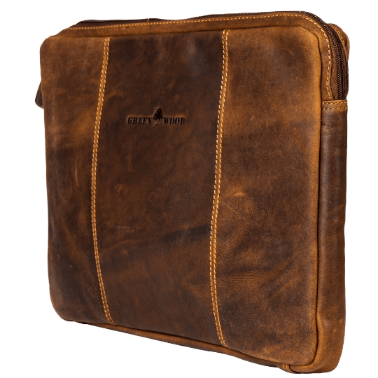 Leather Laptop Cases/Sleeve - MacBook Pro/Air sleeve - Greenwood Leather