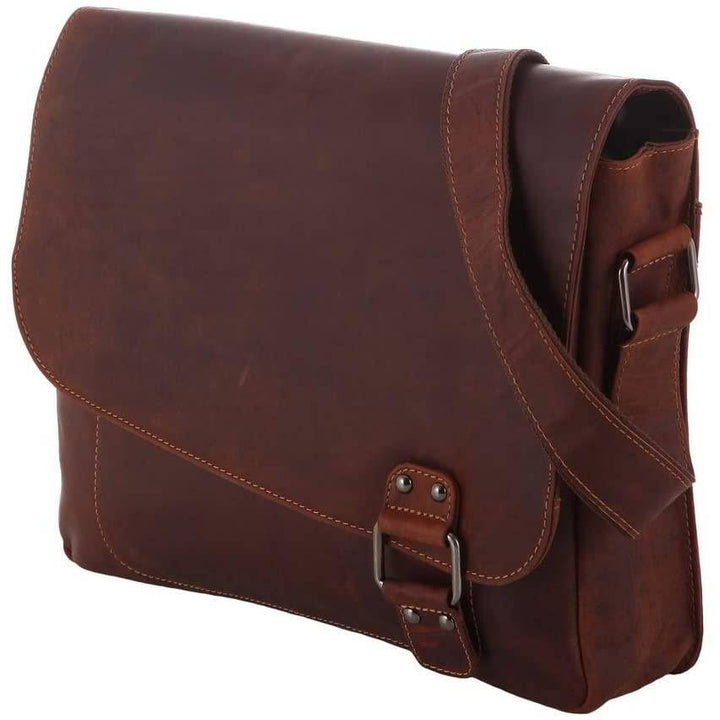 Leather Shoulder Bag - Martin Sandal - Greenwood Leather