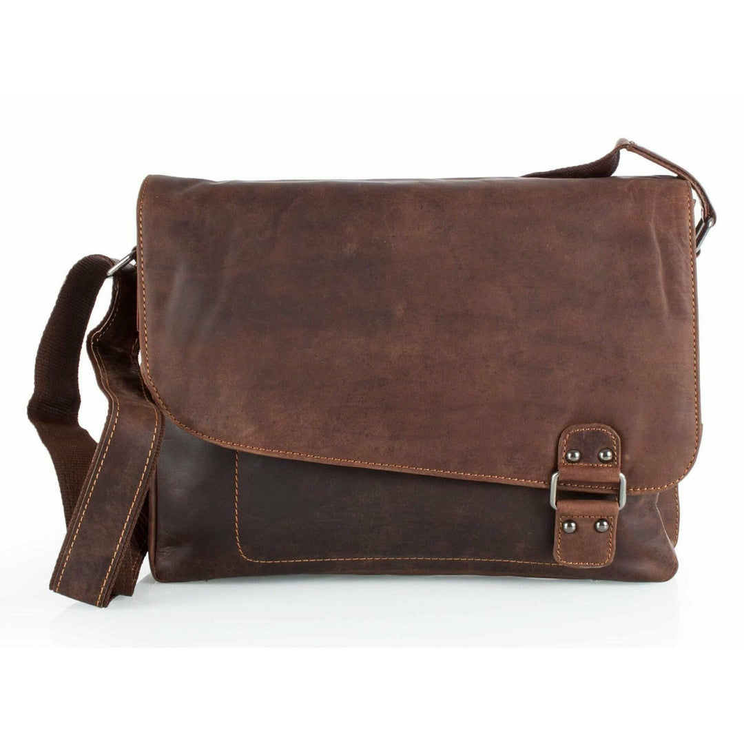 Leather Shoulder Bag - Martin Sandal - Greenwood Leather