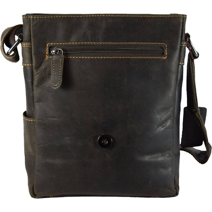 Mini-Messenger Henry Brown - Unisex - Greenwood Leather