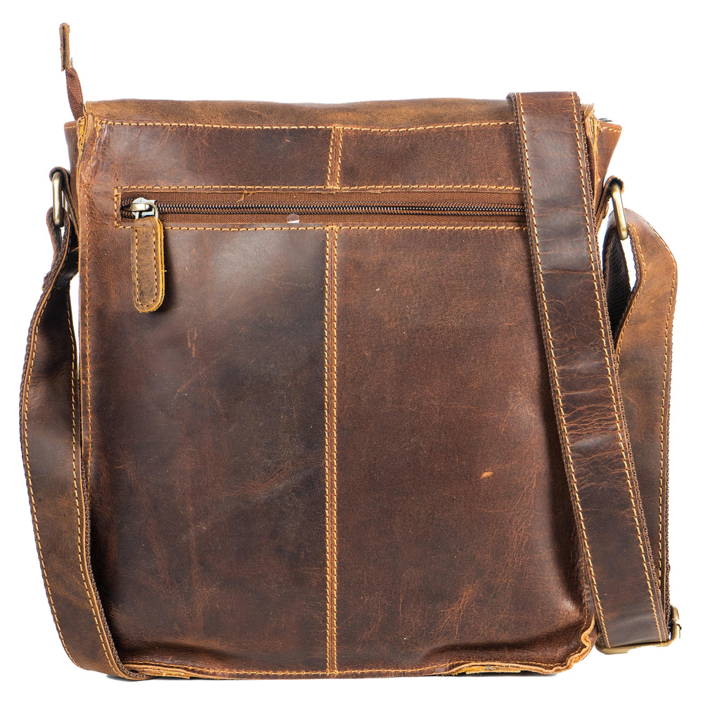 Leather Shoulder Bag Rowville - Sandel - Greenwood Leather