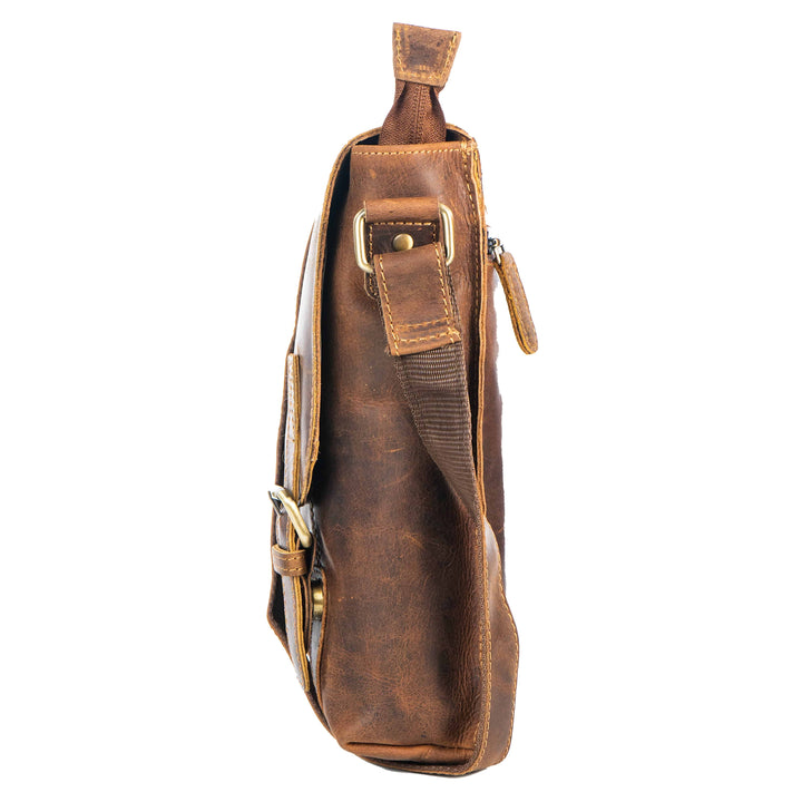 Leather Shoulder Bag Rowville - Sandel - Greenwood Leather